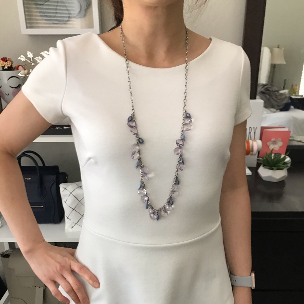 LOFT long beaded necklace